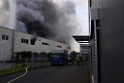 Grossbrand Halle Troisdorf Kriegsdorf Junkersring P099